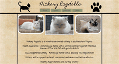 Desktop Screenshot of hickoryrags.com